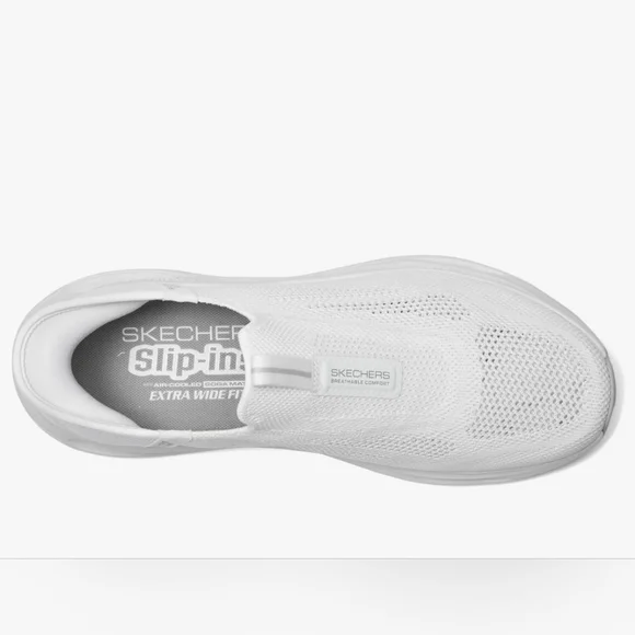 Skechers Hands Free Slip-ins: Max Cushioning Elite 2.0 - White Size Men 10 - Picture 3 of 8